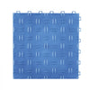VEVOR Garage Tiles Interlocking, 12 x 12 x 0.53 inch 50 Pack Garage Floor Covering Tiles, Non-Slip Double-Sided Texture Garage Flooring Tiles, for Garages, Basements, Repair Shops, Blue