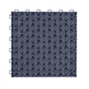 VEVOR Garage Tiles Interlocking, 12 x 12 x 0.53 inch 25 Pack Garage Floor Covering Tiles, Non-Slip Double-Sided Texture Garage Flooring Tiles, for Garages, Basements, Repair Shops, Graphite Gray