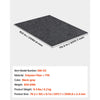 VEVOR Waterproof Garage Floor Mat for Under Car, Non-slip 6.6'x8.5' Compact Size Heavy Duty Containment Mat, Protects Garage Floor from Water, Mud and Oil, For Garages,Greenhouses,Entrance