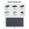 VEVOR Garage Floor Mat, 7.5'x20' Waterproof Protection from Water,Snow, Rain,Mud and Oil for Cars, Non-slip Heavy Duty Containment Mat with TPE Anti-Leak Backing & Easy to Clean & Cuttable