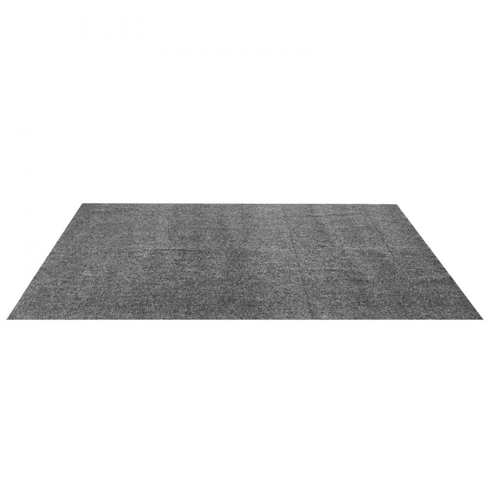VEVOR Garage Floor Mat, 7.6'x19' Waterproof Protection from Water,Snow, Rain,Mud and Oil for Cars, Non-slip Heavy Duty Containment Mat with TPE Anti-Leak Backing & Easy to Clean & Cuttable
