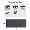 VEVOR Garage Floor Mat, 8'10"x22' Waterproof Protection from Water,Snow, Rain,Mud and Oil for Cars, Non-slip Heavy Duty Containment Mat with TPE Anti-Leak Backing & Easy to Clean & Cuttable