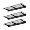 VEVOR 3-Tier Heavy Duty Wall Garage Shelving, 0.9 x 3 ft Steel Wall Mounted Shelving Unit, 11 x 36 Inch Per Shelf Floating Storage Metal Rack for Garage with 450 lbs Total Weight Capacity, Black