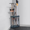 VEVOR Garden Tool Organizer, 19 Slots, Yard Tool Tower Rack for Garage Organization and Storage, Hold Long-Handled Tool/Rake/Broom/Shovel, PP Garden Tool Stand Holder Organizer for Yard, Shed, Outdoor