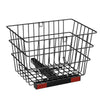 VEVOR Scooter Rear Basket, Heavy Duty Metal Wire Basket with Handle, Spacious Cargo Basket, Works with 1-inch Receiver, Compatible with Most Golden, Drive & Pride Mobility Scooter