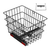 VEVOR Scooter Rear Basket, Heavy Duty Metal Wire Basket with Handle, Spacious Cargo Basket, Works with 1-inch Receiver, Compatible with Most Golden, Drive & Pride Mobility Scooter