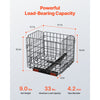 VEVOR Scooter Rear Basket, Folding Metal Wire Basket, Heavy Duty & Spacious Cargo Basket, Works with 1-inch Receiver, Compatible with Most Golden, Drive & Pride Mobility Scooter