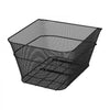 VEVOR Rear Bike Basket, Wire Mesh Bicycle Basket with Cargo Net & Waterproof Cover, Durable Metal Bike Back Basket, Fits Most Rear Bike Racks, Mounting Tools Included