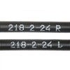 VEVOR Garage Door Torsion Springs, Pair of 0.218 x 2 x 24inch, Garage Door Springs with Non-Slip Winding Bars, 16000 Cycles, Gloves and Mounting Wrench, Electrophoresis Coated for Replacement