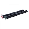 VEVOR Garage Door Torsion Springs, Pair of 0.225 x 2 x 27 in, 16000 Cycles, Electrophoresis Black Coated for Replacement, Garage Door Springs with Non-Slip Winding Bars, Gloves and Mounting Wrench