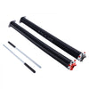 VEVOR Garage Door Torsion Springs, Pair of 0.234 x 2 x 31 in, 16000 Cycles, Electrophoresis Black Coated for Replacement, Garage Door Springs with Non-Slip Winding Bars, Gloves and Mounting Wrench