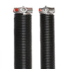 VEVOR Garage Door Torsion Springs, Pair of 0.25 x 2 x 28inch, Garage Door Springs with Non-Slip Winding Bars, 16000 Cycles, Gloves and Mounting Wrench, Electrophoresis Coated for Replacement