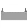 VEVOR Carport Replacement Canopy Cover Side Wall 13 x 20 ft, Garage Tent Shelter Tarp Heavy-Duty Waterproof & UV Protected, Easy Installation with Ball Bungees,Grey (Top and Frame Not Included)
