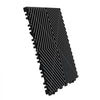 VEVOR Interlocking Drainage Mats 75 Pack 12 x 12 in Black Floor Tiles, for Garages Basements Car Wash Shops, Non-Slip Heavy-Duty PP Modular Interlocking Cushion, 0.6 in Thickened, Easy to Clean