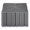 VEVOR Interlocking Drainage Mat, 12” x 12” Modular Interlocking Cushion, 12 Pcs Splicing Drainage Mats, Non-Slip Gray PP Drainage Floor Tile and Shower Mat, for Garage, Garden, Kitchen & Outdoor