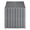 VEVOR Interlocking Drainage Mat, 15.7” x 15.7” Modular Interlocking Cushion, 24 Pcs Splicing Drainage Mats, Non-Slip Gray PP Drainage Floor Tile and Shower Mat, for Garage, Garden, Kitchen & Outdoor