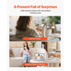 VEVOR Digital Picture Frame 10.1 Inch, 1280x800 HD IPS Touch Screen Electronic Photo Frame, 32GB Memory, Auto-Rotate Portrait and Landscape, Share Photos/Videos Instantly via App, for Parents Friends
