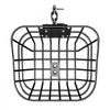 VEVOR Front Bike Basket, Electric Scooter Basket with Fixed Bracket - Max Bearing 20 lbs, Construct from Solid Steel, Kids Bike Basket/Adult Bicycle Basket/Knee Electric Scooter Accessories