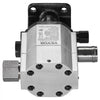 VEVOR Hydraulic Wood Log Splitter Pump Kit, 16 GPM, 2 Stage 4000 PSI Aluminum Hydraulic Gear Pump, with Valve 1'' Inlet 1/2'' NPT Outlet 3600 RPM, for Small Engine Mounting Log Splitters
