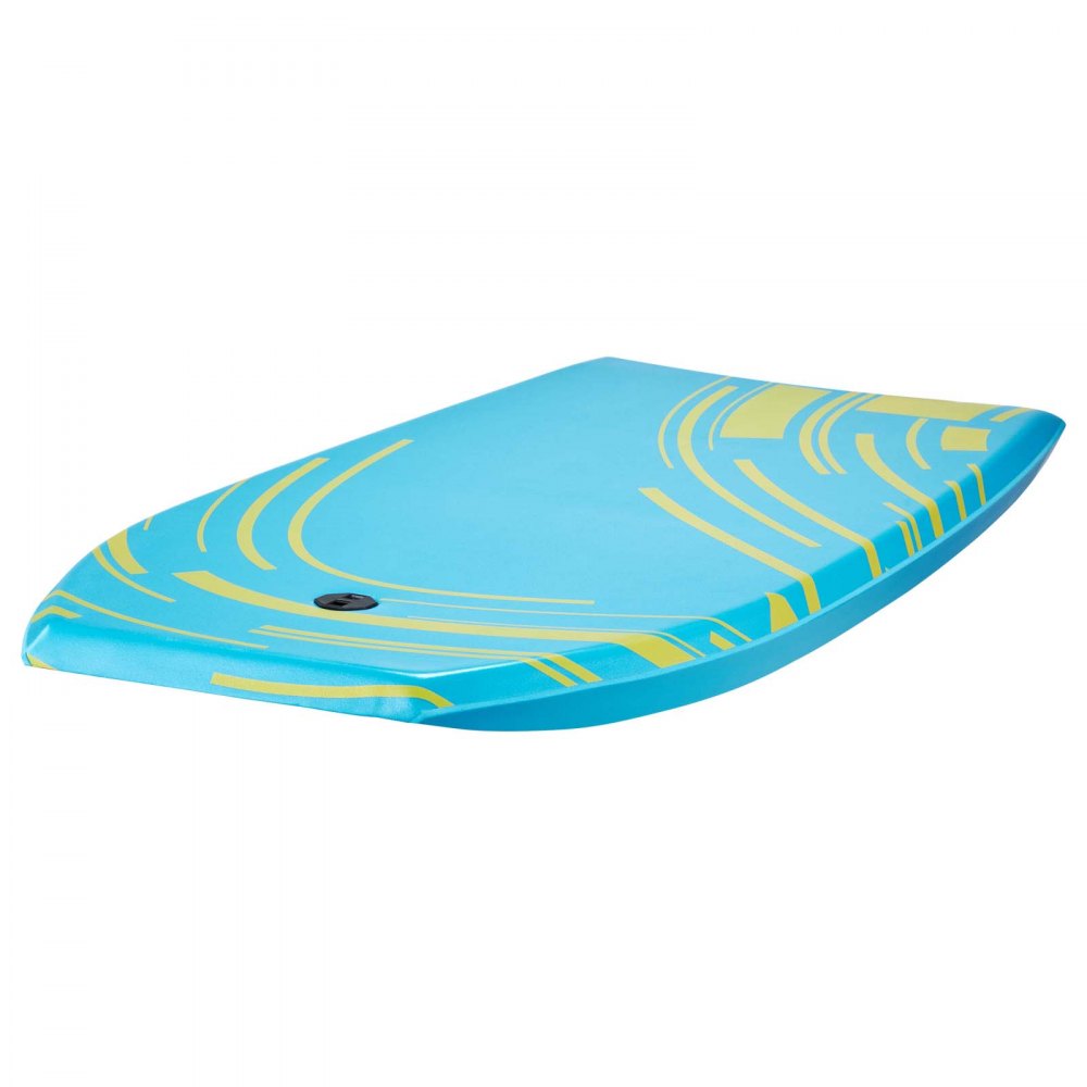 VEVOR 42-Inch Bodyboard, Body Board Trainer with EPS Foam Core & Wrist Leash, UV-Resistant Beach Bodyboard for Beginners, Youth Up to 180 lbs