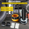 VEVOR Carrier & Pinion Bearing Puller, Compatible with Dana 30,40,50,60,70, 80, Ford 10.25\" Bearings, Pinion Puller Tool with 3 Clamshells, 45# Steel Clamshell Bearing Puller for Auto Repair