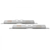 VEVOR Wheel Alignment Tool, 2-Pack Toe Alignment Toe Plates, Stainless Steel Wheel Alignment Tool Plate, Toe Angle Accurate Measurement, Includes 2 Measuring Tapes & Conversion Chart