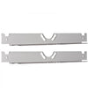 VEVOR Wheel Alignment Tool, 2-Pack Toe Alignment Toe Plates, Stainless Steel Wheel Alignment Tool Plate, Toe Angle Accurate Measurement, Includes 2 Measuring Tapes & Conversion Chart
