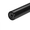 VEVOR 1 Inch Double Curtain Rods 36 to 72 Inches(3-6ft), Drapery Rods for Windows 24 to 68 Inches, Telescoping Dual Curtain Rod with Round Finials, Black