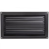 VEVOR Crawl Space Flood Vent, 12\" Height x 20\" Width Foundation Flood Vent, to Reduce Foundation Damage and Flood Risk, Black, Wall Mounted Flood Vent,for Crawl Spaces,Garages & Full Height Enclosur