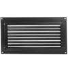 VEVOR Crawl Space Flood Vent, 12\" Height x 20\" Width Foundation Flood Vent, to Reduce Foundation Damage and Flood Risk, Black, Wall Mounted Flood Vent,for Crawl Spaces,Garages & Full Height Enclosur