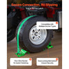 VEVOR Wheel Chock Tie-Down Kit, Chock-Style Trailer Tie Down Strap, Car Tie Down Kit with Buckle, Break Strength 4380 lbs & Working Load 1460 lbs Motorcycle Tie-Down System for ATVs, UTVs & Trailers