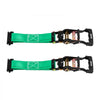 VEVOR Wheel Chock Tie-Down Kit, Chock-Style Trailer Tie Down Strap, Car Tie Down Kit with Buckle, Break Strength 4380 lbs & Working Load 1460 lbs Motorcycle Tie-Down System for ATVs, UTVs & Trailers