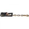 VEVOR Car Tie Down with Chain Anchors, Lasso Style 2"×120" Tire Straps, 5865 LBS Working Load, 11023 LBS Breaking Strength, with Heavy Duty Ratchets for Passenger Car, ATV, SUV, UTV, Truck, 4-Pack