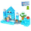 VEVOR Magnetic Blocks, 150 PCS Glacier Castle Set, Magnetic Building Cubes for Kids, STEM Montessori Sensory Toys for Christmas Birthday Gift, Construction Stacking Toy for 3+ Years Old Boys & Girls