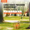 VEVOR Measuring Wheel in Feet, 12.5 in Wheel Diameter, 39.37-15.75 in Telescoping Measure Wheel, Measurement 0-99999Ft with Back Bag, Suitable for Lawn/Hard/Soft/Wood Road Measuring