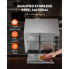 VEVOR Electric Pizza Oven for Countertops, 12-inch, 1700W, with Temp Control & 0-60 Min Timer, Even Baking Technology & Easy Clean Crumb Tray, Ideal for Both Commercial & Home Kitchens
