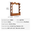 VEVOE Gun Rack, Wood Gun Rack Wall Mount, Gun Display Rack holds 4 Rifles, Shotguns, 132 lb Heavy Duty Wall Storage Display Rifle Rack with Soft Padding