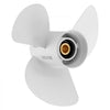 VEVOR Outboard Propeller, Upgrade OEM 15 Spline Tooth Aluminum Outboard Boat Propeller Fit Yamaha Engines 50-130 HP, 4-1/4" Gearcase, 3-Blade, RH (Right Hand Rotation), OEM Parts No. 6E5-45954-00-EL