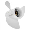VEVOR Outboard Propeller, Upgrade OEM 15 Spline Tooth Aluminum Outboard Boat Propeller Fit Yamaha Engines 50-130 HP, 4-1/4" Gearcase, 3-Blade, RH (Right Hand Rotation), OEM Parts No. 6E5-45945-01-EL