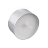 VEVOR 200 Pack Unscented Tea Lights Candles 6.5 Hours Long Burning Smokeless Tealight Candles, Dripless with Aluminum Cups, Natural Palm Wax Votive Candles for Home, Weddings, Christmas, White