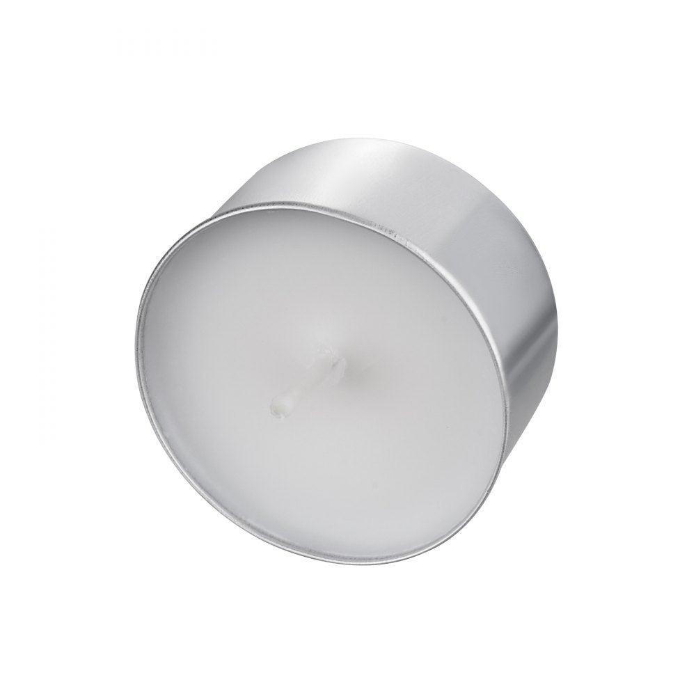 VEVOR 200 Pack Unscented Tea Lights Candles 6.5 Hours Long Burning Smokeless Tealight Candles, Dripless with Aluminum Cups, Natural Palm Wax Votive Candles for Home, Weddings, Christmas, White