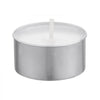 VEVOR 200 Pack Unscented Tea Lights Candles 6.5 Hours Long Burning Smokeless Tealight Candles, Dripless with Aluminum Cups, Natural Palm Wax Votive Candles for Home, Weddings, Christmas, White