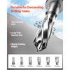 VEVOR Magnetic Drill, 1450W Motor 2 in Coring Diameter, 2922 lbf Magnetic Force, Portable Electric Mag Drill Press with 6 Coring Bits, Variable Speed, Drilling Machine for Metal Surface, Industrial