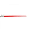 VEVOR Hay Spear 49" Bale Spear 4500 lbs Capacity, Bale Spike Quick Attach Square Hay Bale Spears 1 3/4" wide, Red Coated Bale Forks, Bale Hay Spike with Hex Nut & Sleeve for Buckets Tractors Loaders