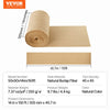 VEVOR Burlap Fabric Roll, 14” x 150 ft & 50 x 50 High Density Wide Natural Burlap Fabric Rolls, Jute Fabric Burlap Tree Wrap Roll, for Decor, Crafts, Wedding, Gardening, Plant & Tree Winter Covering