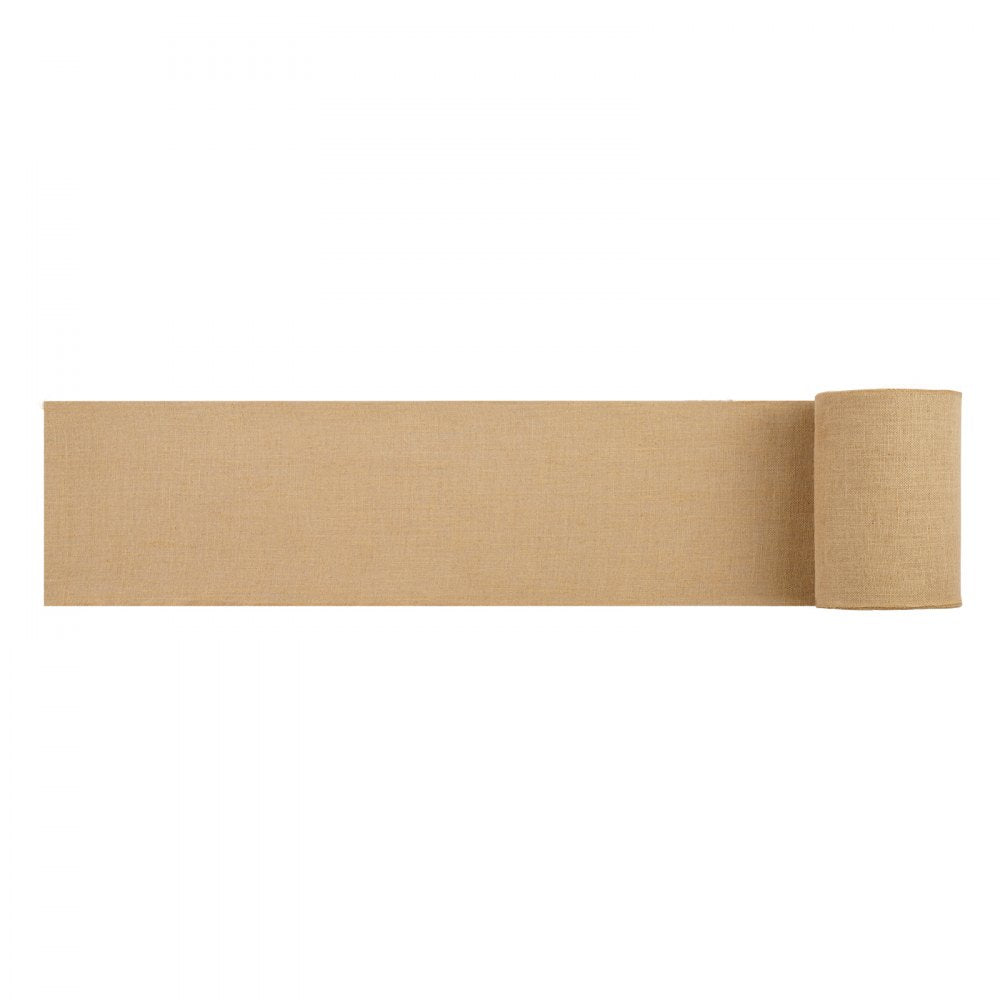 VEVOR Burlap Fabric Roll, 14 in x 30 ft & 50 x 50 High Density Wide Natural Burlap Fabric Rolls, Jute Fabric Burlap Tree Wrap Roll, for Decor, Crafts, Wedding, Gardening, Plant & Tree Winter Covering