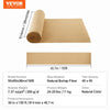 VEVOR Burlap Fabric Roll, 36” x 150 ft & 50 x 50 High Density Wide Natural Burlap Fabric Rolls, Jute Fabric Burlap Tree Wrap Roll, for Decor, Crafts, Wedding, Gardening, Plant & Tree Winter Covering