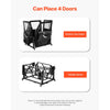 VEVOR Jeep Door Storage Cart, 4 Doors Moveable Storage Cart Rack with Thickened Rubber Cushion, Sturdy Car Door Holder Cart Fit for Jeep Wrangler JK JL/Gladiator JT 2007- 2023 JK JL / Gladiator JT
