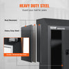 VEVOR Sturdy Metal Key Locker, Combo Lock, Mountable on Wall, 12'', Charcoal Gray, Ensures Safe Keeping of Mail and Keys