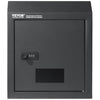 VEVOR Sturdy Metal Key Locker, Combo Lock, Mountable on Wall, 12'', Charcoal Gray, Ensures Safe Keeping of Mail and Keys